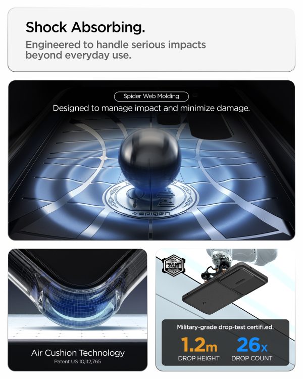 Θήκη Spigen Optik Armor για Samsung Galaxy S26 Ultra – Black (ACS10687) - Image 14