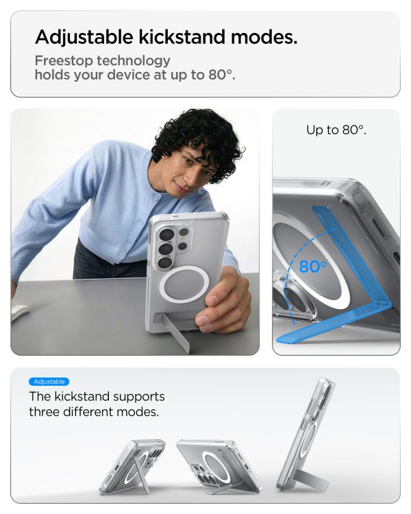 Θήκη Spigen Ultra Hybrid S MagSafe για Samsung Galaxy S26 Ultra – Clear White (ACS11032) - Image 13