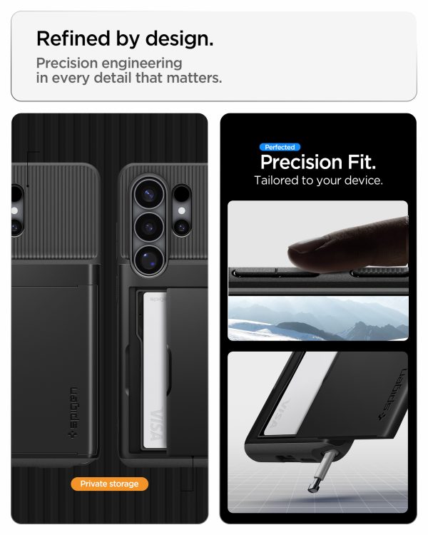 Θήκη Spigen Slim Armor CS για Samsung Galaxy S26 Ultra – Black (ACS11036) - Image 12