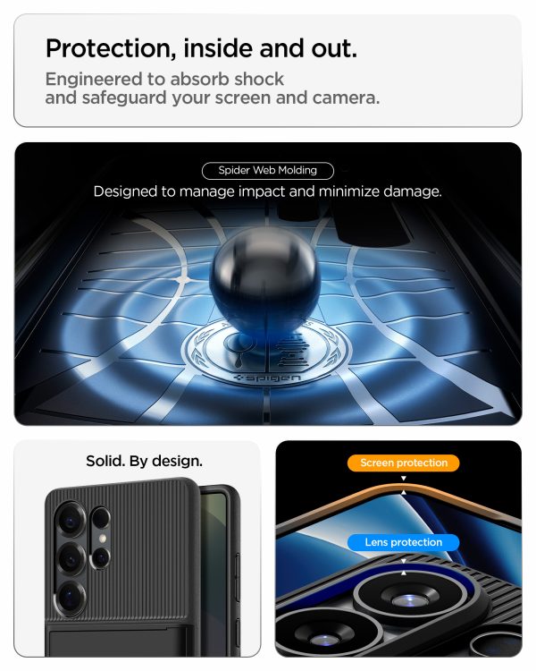 Θήκη Spigen Slim Armor CS για Samsung Galaxy S26 Ultra – Black (ACS11036) - Image 14