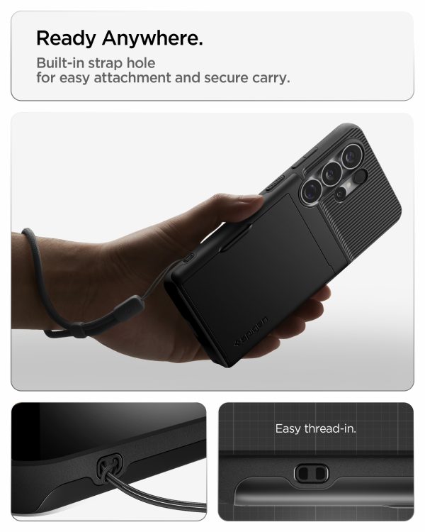 Θήκη Spigen Slim Armor CS για Samsung Galaxy S26 Ultra – Black (ACS11036) - Image 15