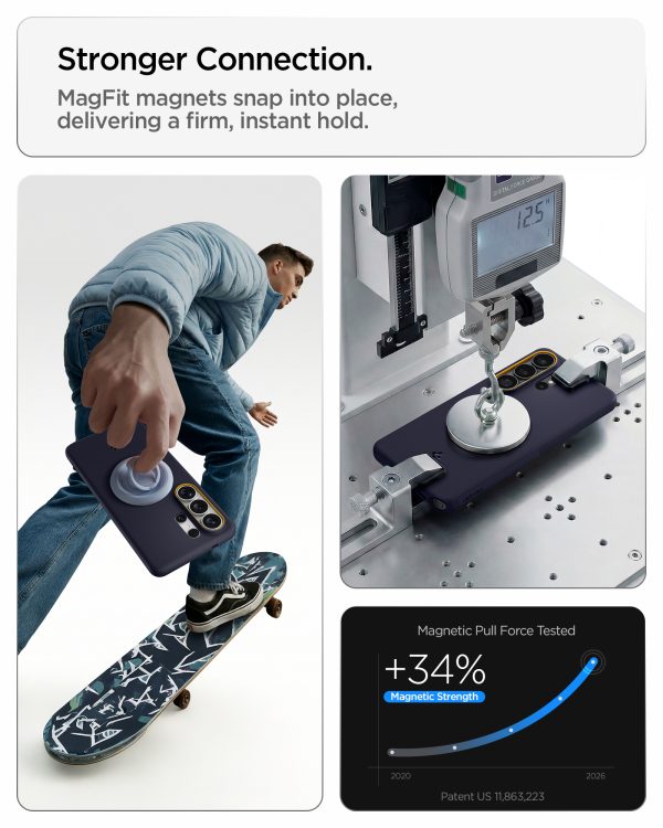 Θήκη Spigen Nano Pop MagSafe για Samsung Galaxy S26 Ultra – Blueberry Navy (ACS11037) - Image 16