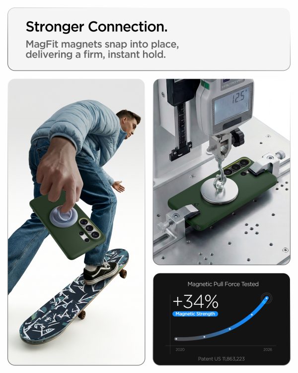 Θήκη Spigen Nano Pop MagSafe για Samsung Galaxy S26 Ultra – Avo Green (ACS11039) - Image 16