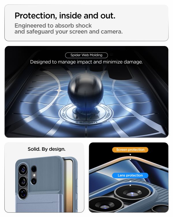 Θήκη Spigen Slim Armor CS για Samsung Galaxy S26 Ultra – Light Blue (ACS11225) - Image 14