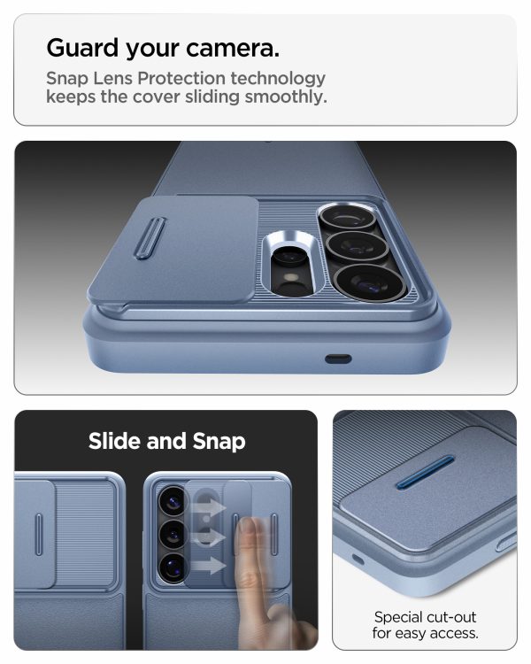 Θήκη Spigen Optik Armor για Samsung Galaxy S26 Ultra – Light Blue (ACS11226) - Image 12