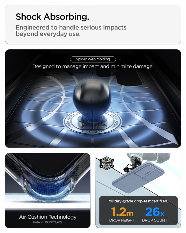 Θήκη Spigen Optik Armor για Samsung Galaxy S26 Ultra – Light Blue (ACS11226) - Image 14