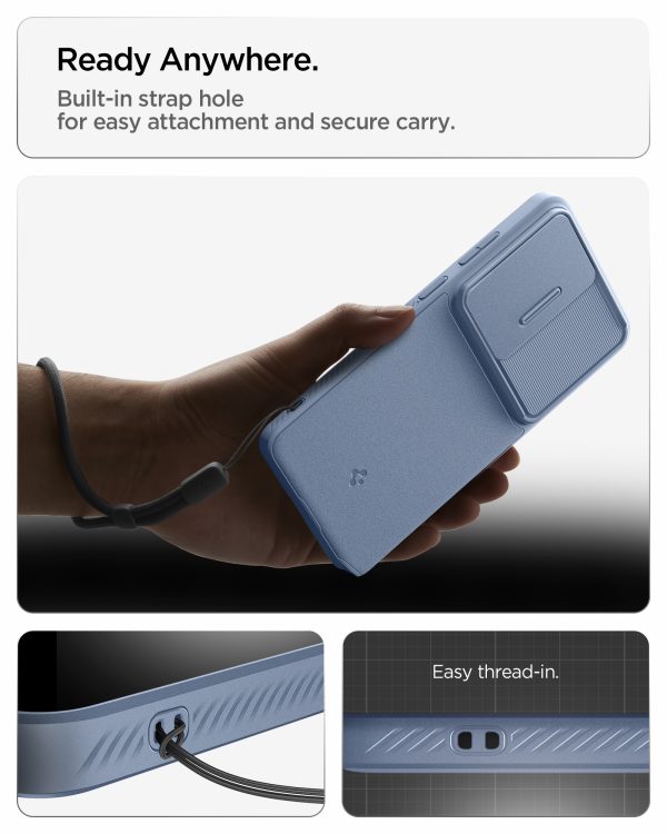 Θήκη Spigen Optik Armor για Samsung Galaxy S26 Ultra – Light Blue (ACS11226) - Image 16