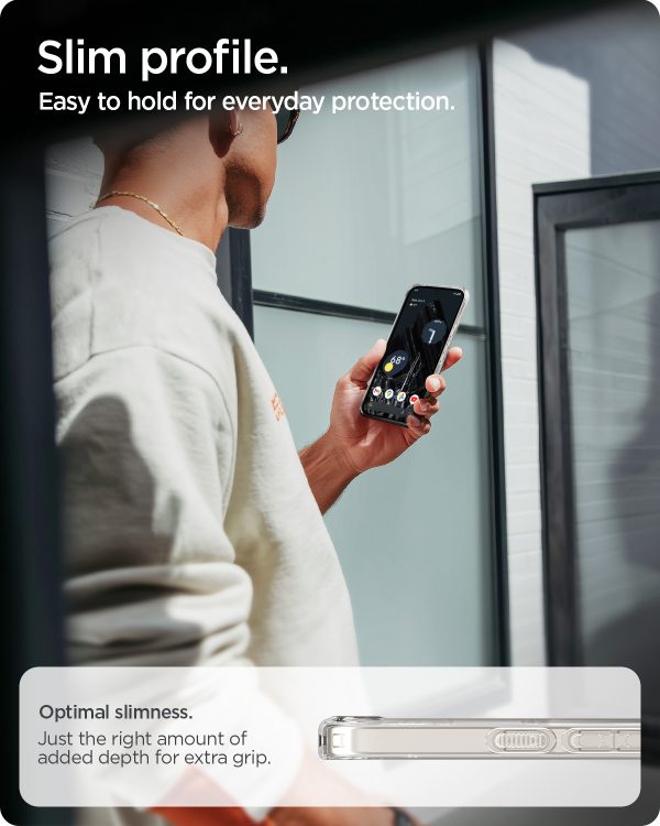 Θήκη Spigen Ultra Hybrid MagSafe για Google Pixel 10a – Clear White (ACS11276) - Image 11