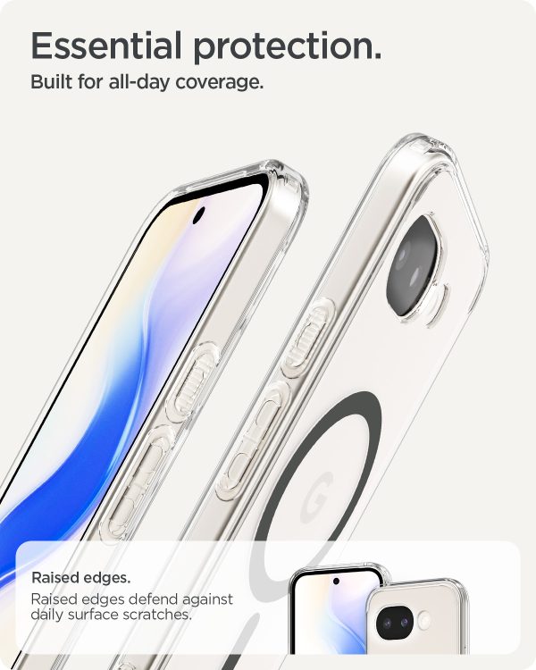 Θήκη Spigen Ultra Hybrid MagSafe για Google Pixel 10a – Clear Graphite (ACS11277) - Image 10