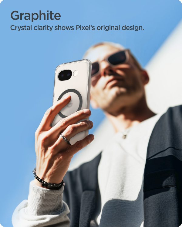 Θήκη Spigen Ultra Hybrid MagSafe για Google Pixel 10a – Clear Graphite (ACS11277) - Image 9