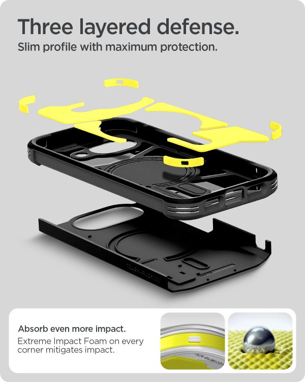 Θήκη Spigen Tough Armor MagSafe για Google Pixel 10a – Black (ACS11280) - Image 17