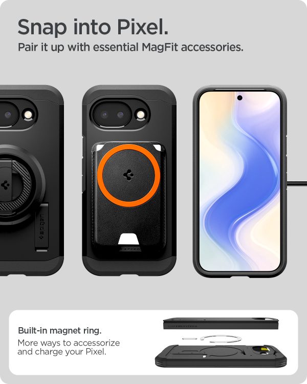 Θήκη Spigen Tough Armor MagSafe για Google Pixel 10a – Black (ACS11280) - Image 18