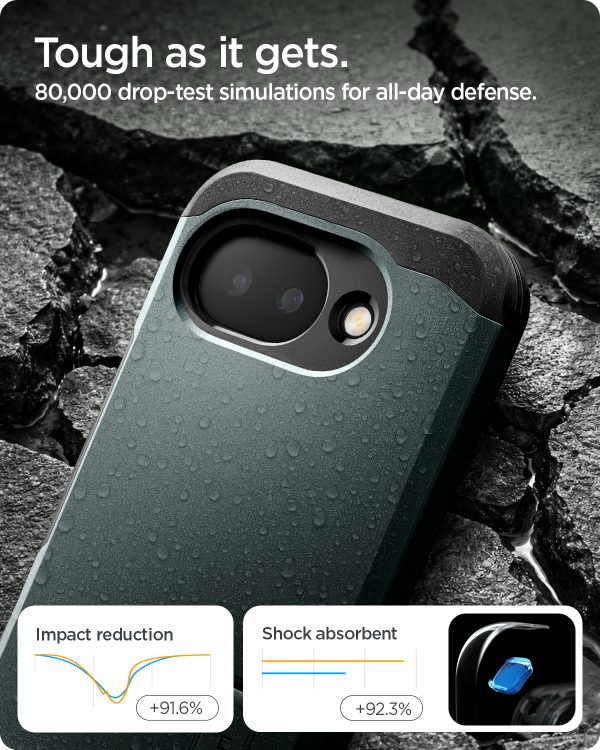 Θήκη Spigen Tough Armor MagSafe για Google Pixel 10a – Abyss Green (ACS11282) - Image 14