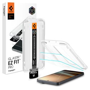 Σετ δύο προστατευτικών γυαλιών Spigen Glass tR EZ Fit Pro Anti Reflection για Samsung Galaxy S26 Ultra με πλαίσιο αυτόματης τοποθέτησης