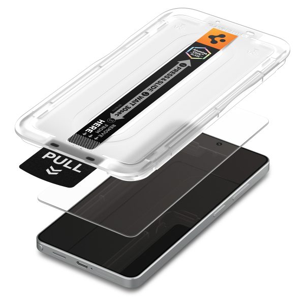 Spigen Glass tR EZ Fit Pro (Anti Reflection) 2 Pack Clear για Samsung Galaxy S26 Ultra (AGL11069) - Image 10