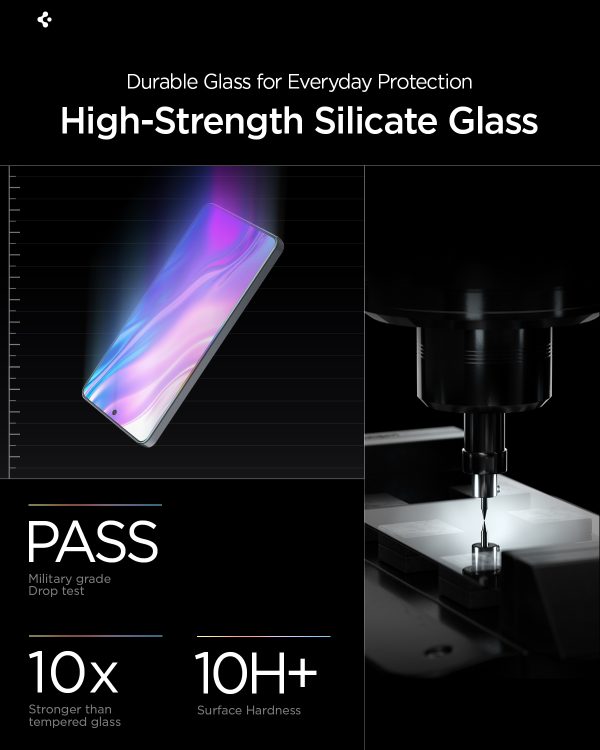 Spigen Glass tR EZ Fit Pro (Anti Reflection) 2 Pack Clear για Samsung Galaxy S26 Ultra (AGL11069) - Image 16