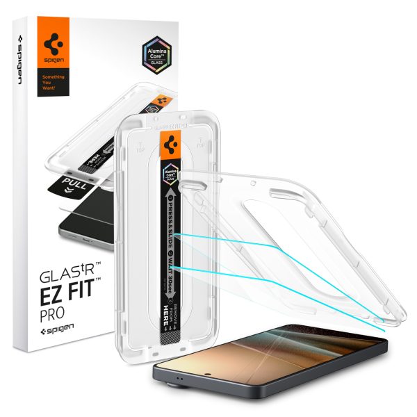 Spigen Glass tR EZ Fit Pro (Anti Reflection) 2 Pack Clear για Samsung Galaxy S26 Ultra (AGL11069) - Image 2