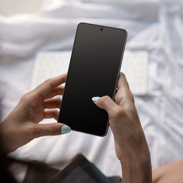 Spigen Glass tR EZ Fit Pro (Anti Reflection) 2 Pack Clear για Samsung Galaxy S26 Ultra (AGL11069) - Image 5