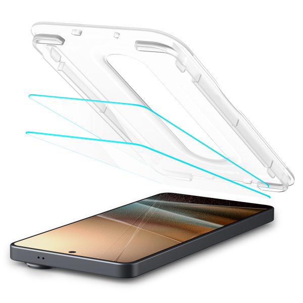 Spigen Glass tR EZ Fit Pro (Anti Reflection) 2 Pack Clear για Samsung Galaxy S26 Ultra (AGL11069) - Image 9