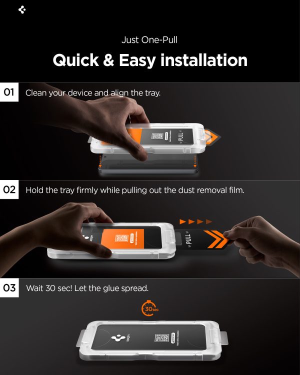 Προστασία Οθόνης Spigen Glass tR EZ Fit Pro HD 2 Pack για Samsung Galaxy S26 Ultra (AGL11072) - Image 14