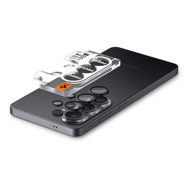 Προστατευτικό Φακών Κάμερας Spigen Glas.tR EZ Fit Optik Pro HD (2 Pack) για Samsung Galaxy S26 Ultra – Black (AGL11076) - Image 6