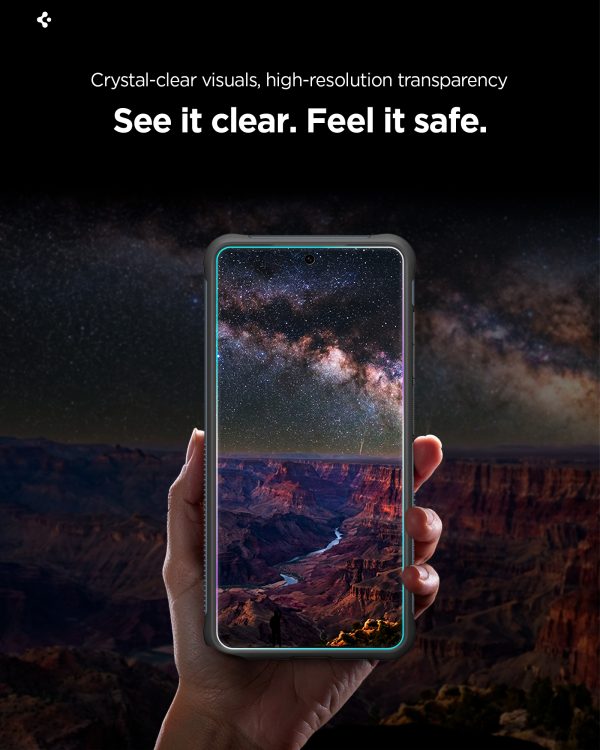 Spigen Glass tR EZ Fit Pro HD (Privacy) 2 Pack -Samsung Galaxy S26+ Plus (AGL11085) - Image 17