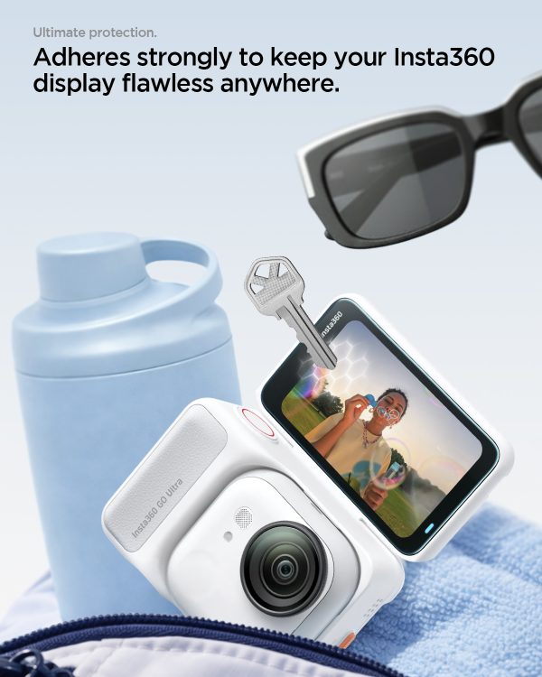 Προστατευτικό Οθόνης Spigen Glass tR Slim για Insta360 Go Ultra 2-Pack (AGL11171) - Image 11