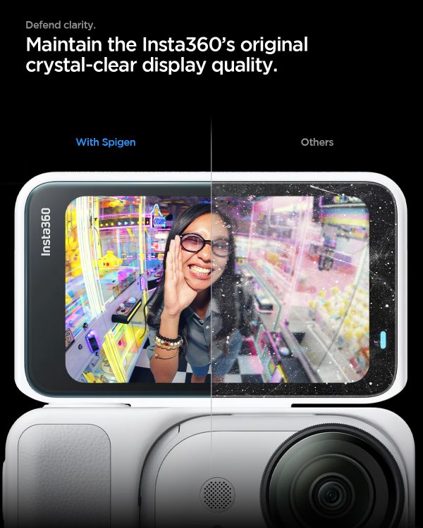 Προστατευτικό Οθόνης Spigen Glass tR Slim για Insta360 Go Ultra 2-Pack (AGL11171) - Image 9