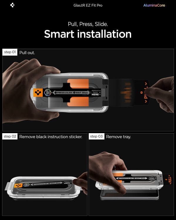 Τζάμι Προστασίας Sony Xperia 10 VII Spigen Glas.tR EZ Fit Pro 2-Pack Clear (AGL11197) - Image 14
