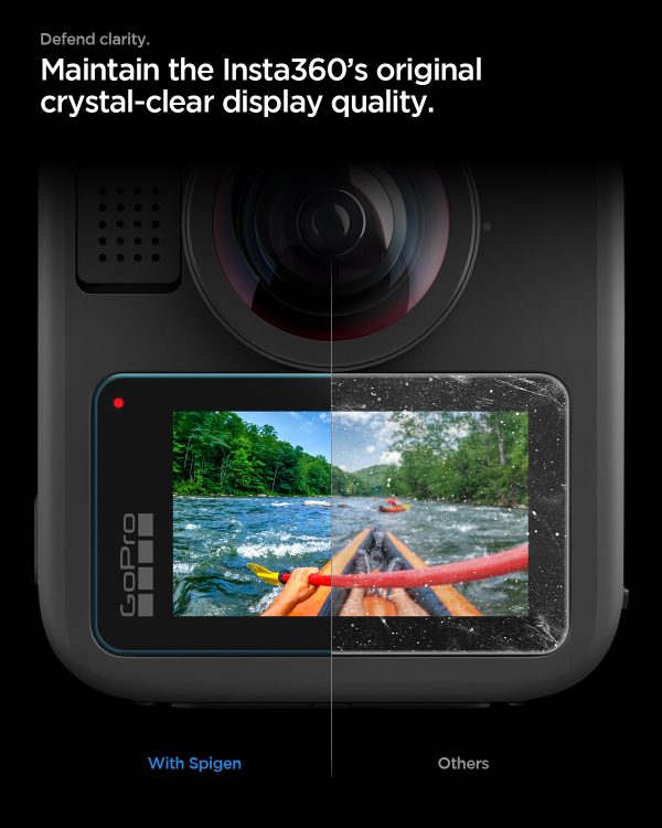 Προστατευτικό Οθόνης Spigen Glass tR Slim για GoPro MAX 2 2-Pack (AGL11230) - Image 10