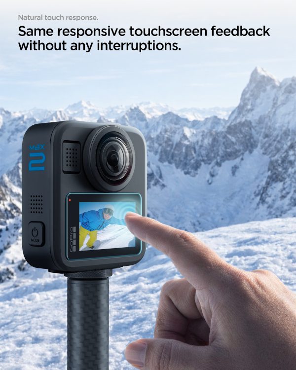 Προστατευτικό Οθόνης Spigen Glass tR Slim για GoPro MAX 2 2-Pack (AGL11230) - Image 11