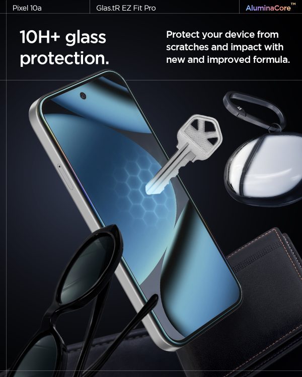 Αντιχαρακτικό Γυαλί Spigen Glass tR EZ Fit Pro 2 Pack για Google Pixel 10a – Clear (AGL11364) - Image 13