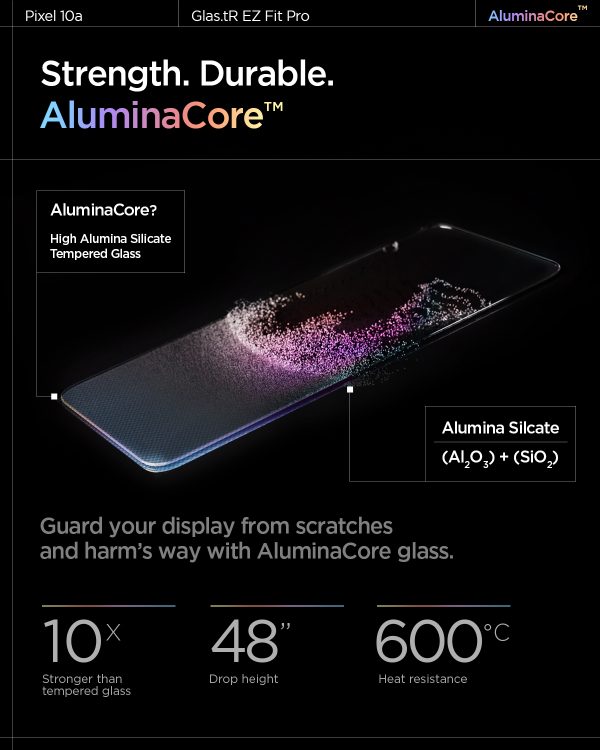 Αντιχαρακτικό Γυαλί Spigen Glass tR EZ Fit Pro 2 Pack για Google Pixel 10a – Clear (AGL11364) - Image 14