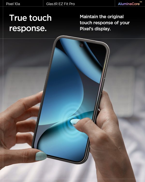 Αντιχαρακτικό Γυαλί Spigen Glass tR EZ Fit Pro 2 Pack για Google Pixel 10a – Clear (AGL11364) - Image 16