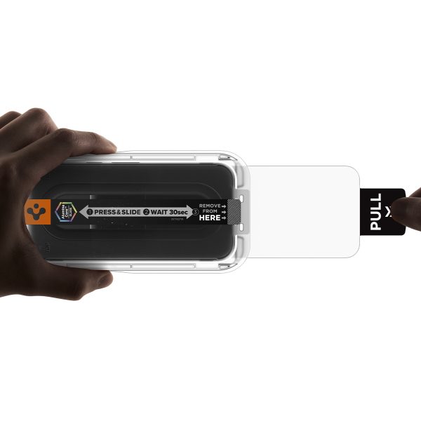 Αντιχαρακτικό Γυαλί Spigen Glass tR EZ Fit Pro 2 Pack για Google Pixel 10a – Clear (AGL11364) - Image 8