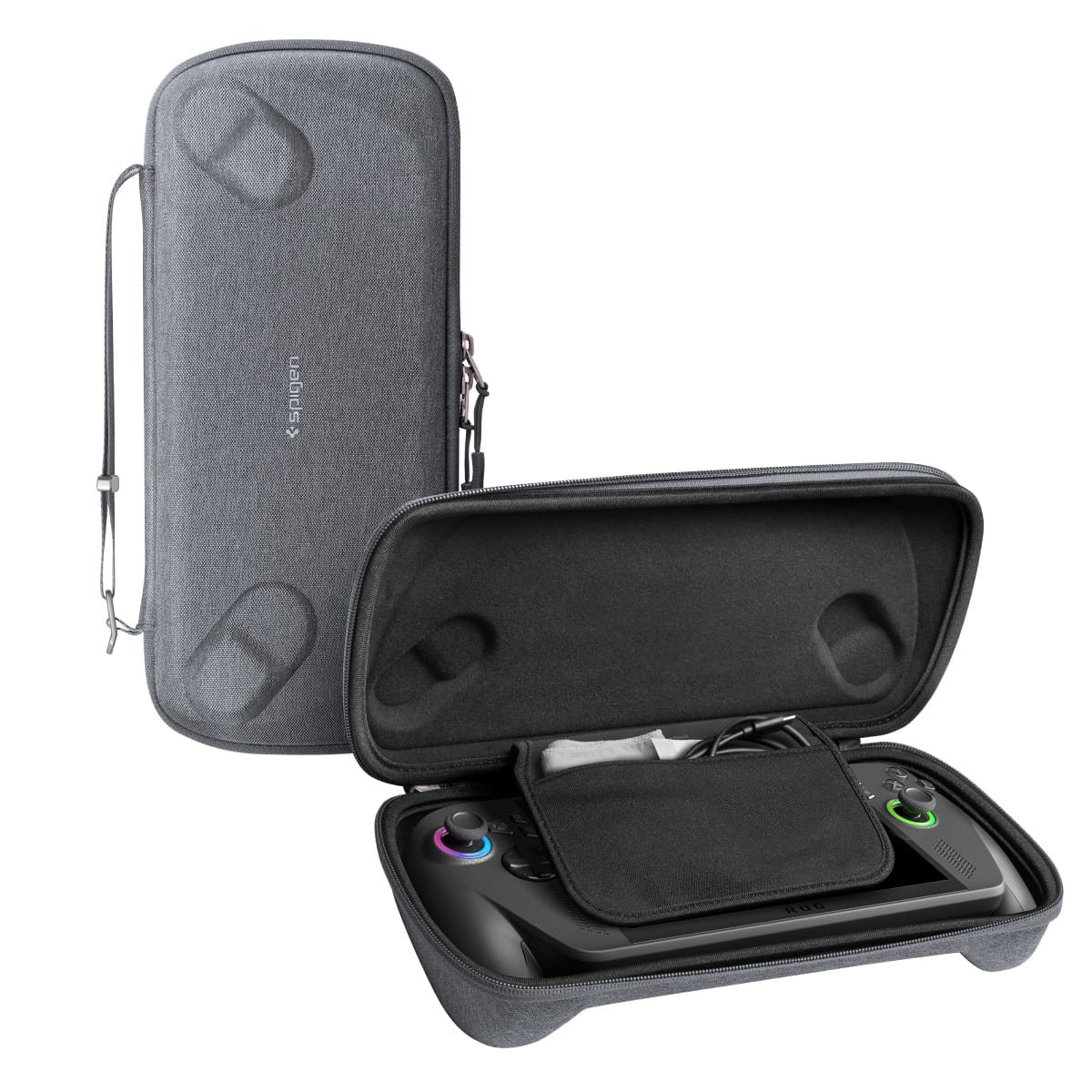 Θήκη μεταφοράς ASUS ROG Xbox Ally και Ally X Spigen Klasden Pouch Charcoal Gray AGP11146