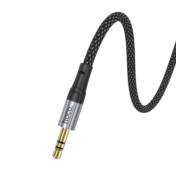 Hoco UPA26 Καλώδιο AUX Audio Jack 3.5mm Male σε Jack 3.5mm Male 1m – Black - Image 5
