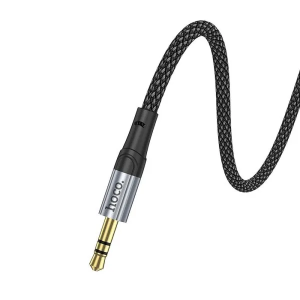 Καλώδιο AUX Hoco UPA26 Jack 3.5mm 1m Black - Image 5