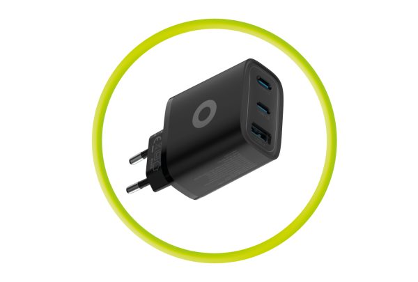 Mobile Origin GaN 40W Wall Charger MO13 – 2x USB-C + 1x USB-A Black (FRL-GAN40W-MO13-BLK) - Image 12