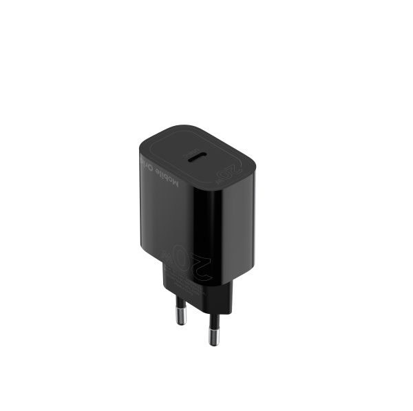 Φορτιστής Mobile Origin PD20W Wall Charger MO11 – USB-C Black (FRL-PD20W-MO11-BLK) - Image 7