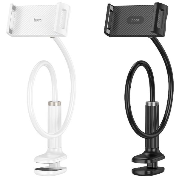 Εύκαμπτη Βάση Στήριξης με Κλιπ Hoco HD10 για Smartphone & Tablet – White - Image 4