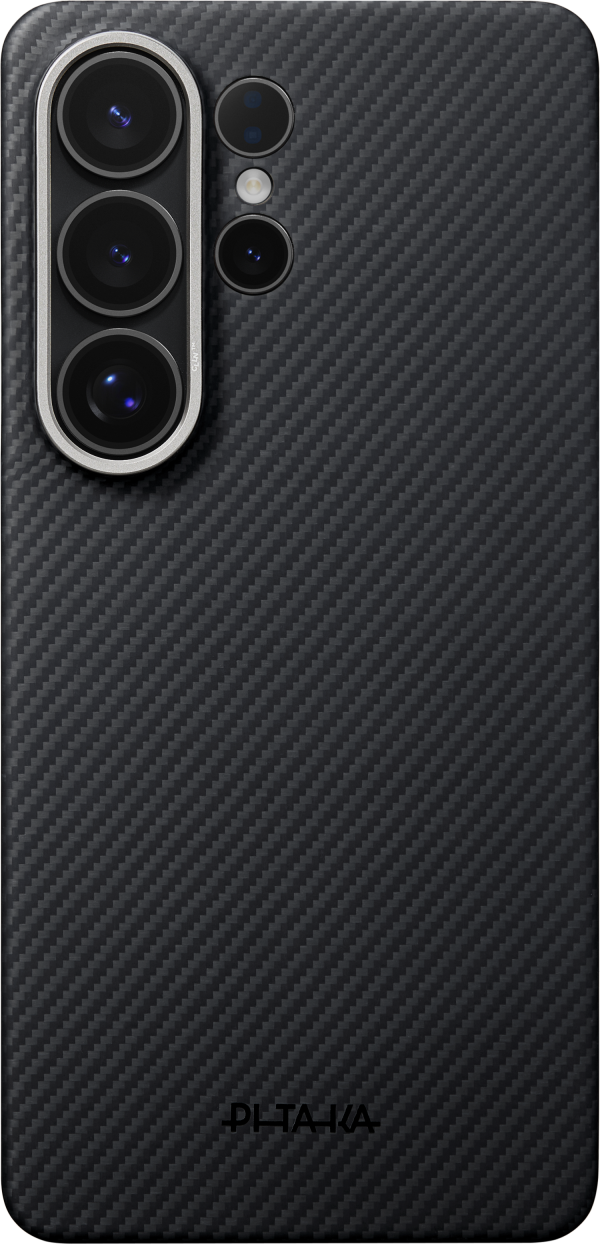 Θήκη Pitaka Ultra Slim Case – Samsung Galaxy S26 Ultra – Black / Grey Twill - Image 2