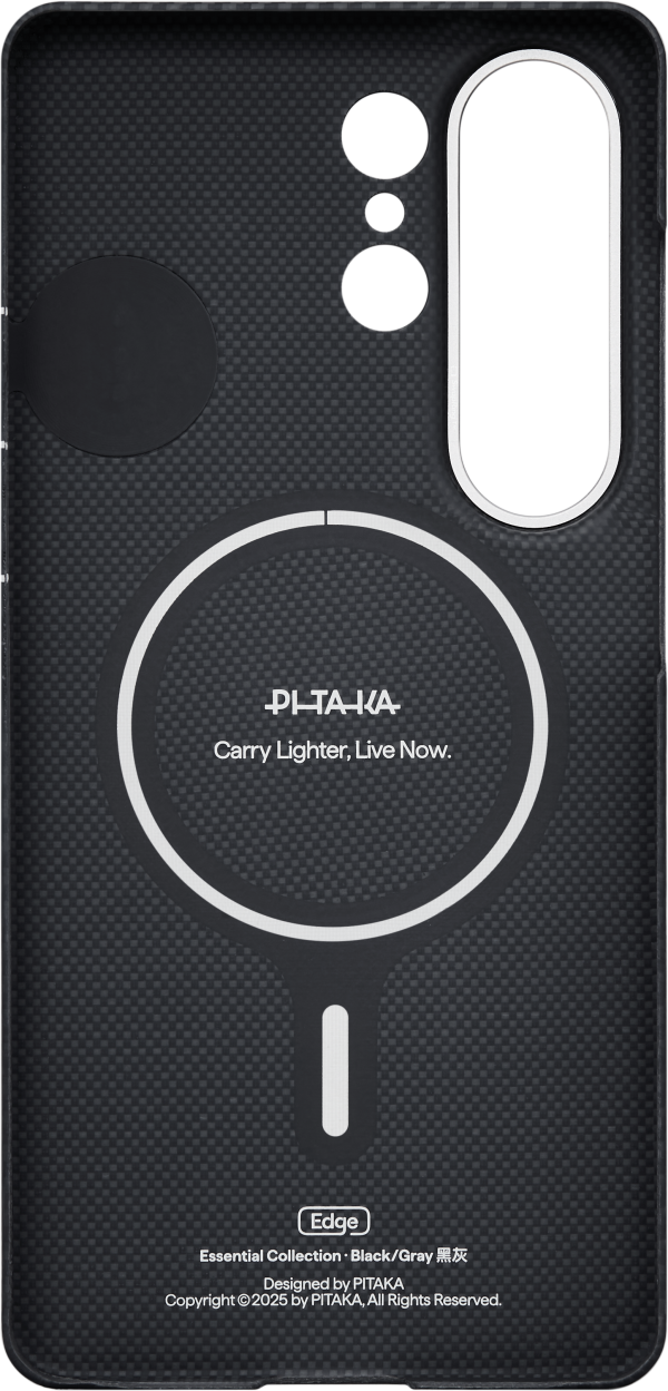 Θήκη Pitaka Ultra Slim Case – Samsung Galaxy S26 Ultra – Black / Grey Twill - Image 8