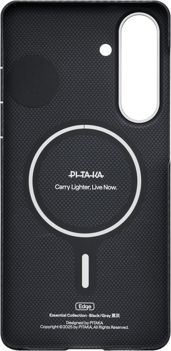 Θήκη Pitaka Ultra Slim Case – Samsung Galaxy S26 – Black / Grey Twill - Image 8