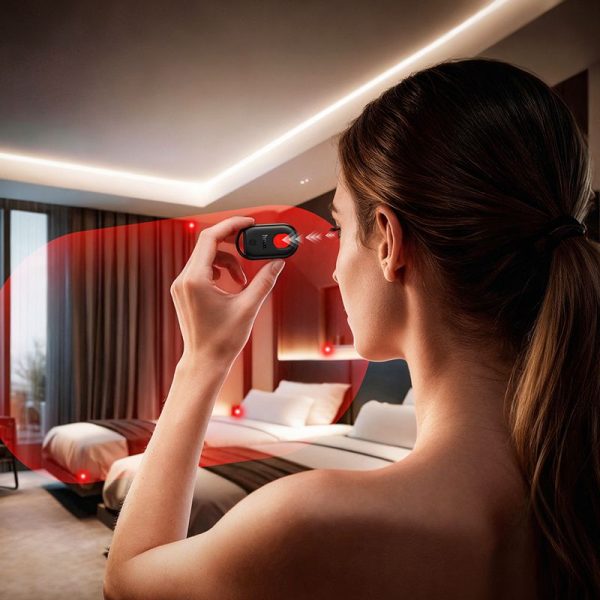 Hoco E95 Έξυπνος Εντοπιστής Αντικειμένων συμβατός με Apple Find My & Ανιχνευτής Κρυφών Καμερών – Black - Image 6