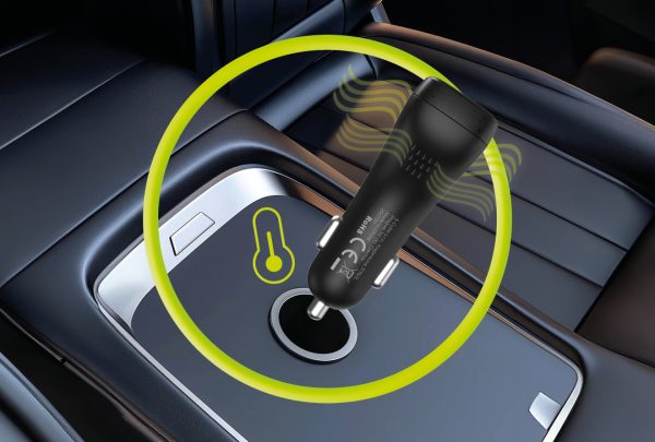 Φορτιστής Αυτοκινήτου Mobile Origin 100W CA25 – 2x USB-C & USB-A – Black - Image 11