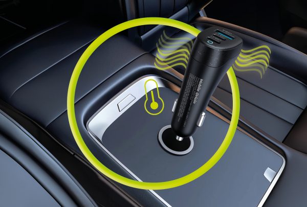 Φορτιστής Αυτοκινήτου Mobile Origin 100W CA25 – 2x USB-C & USB-A – Black - Image 12