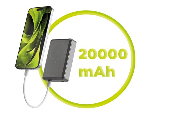 PowerBank Mobile Origin PB14 20000mAh Aluminum 30W PD MagSafe Compatible – Gray (MO-30WPD-PB14) - Image 15