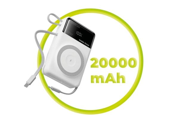 Mobile Origin 35W PD PowerBank PB15 20000mAh – MagSafe Compatible & Built-in Cables (MO-35WPDD-PB15) - Image 7