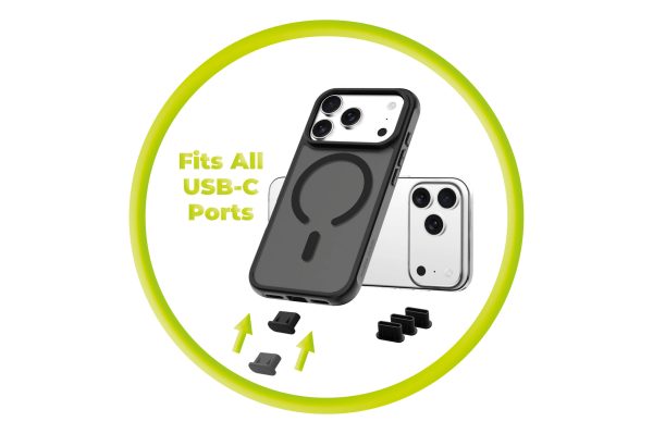 Mobile Origin USB-C Dust Plug & Cleaning Brush CL1 – Black/Clear (MO-CL1-BLK-CLR) - Image 8